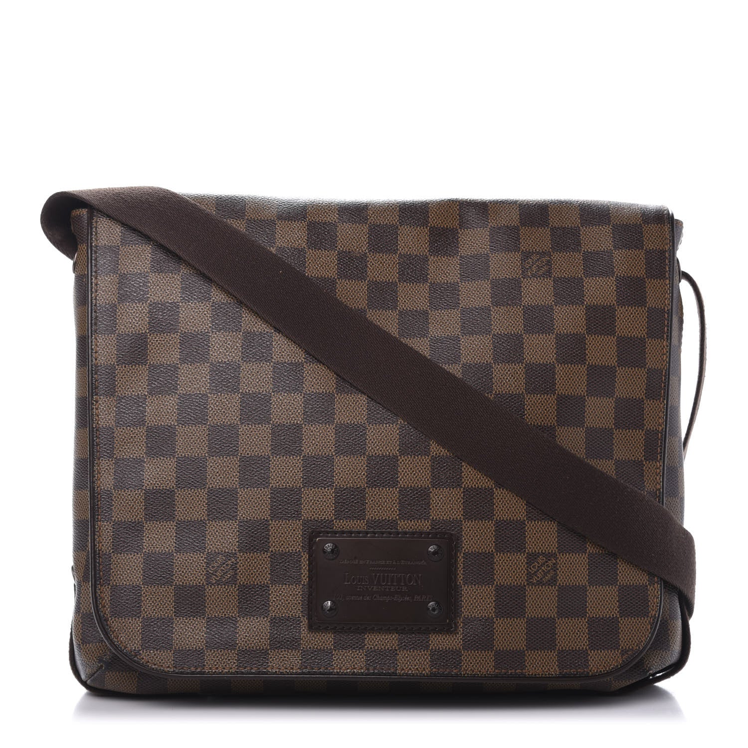 Louis Vuitton Damier Ebene Brooklyn MM 1 of 10