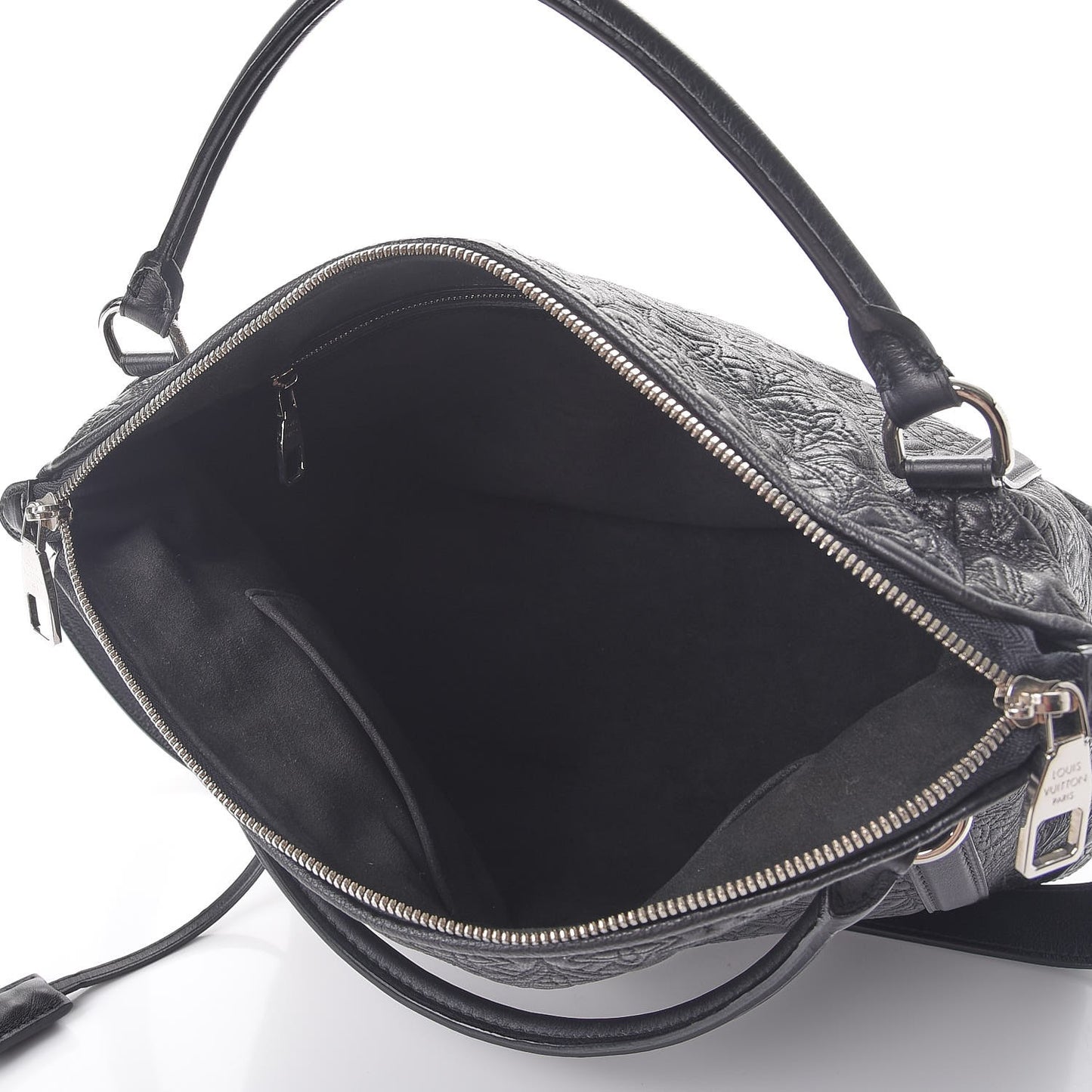 Monogram Lambskin Antheia Ixia MM Black