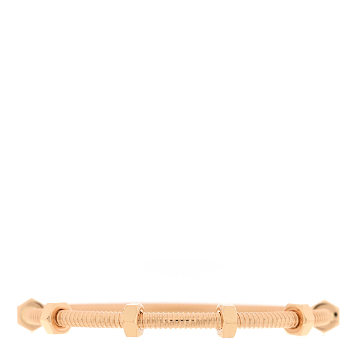 18K Yellow Gold Ecrou de Cartier Bracelet 17