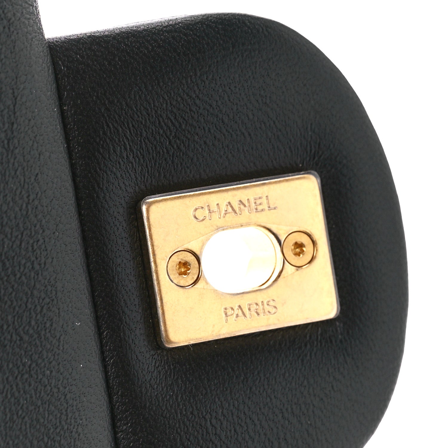 Chanel Lambskin Quilted Mini Heart Charms Flap Black 6 of 12