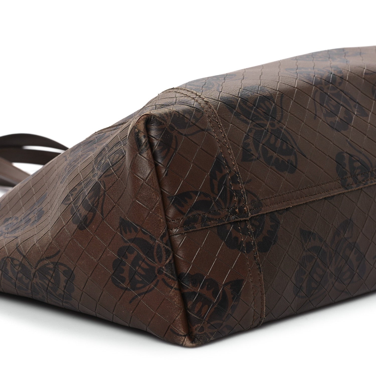 Bottega Veneta Nappa Intrecciato Butterfly Tote Brown 9 of 11