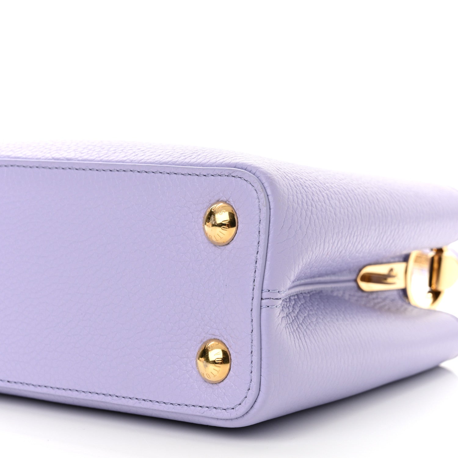 Louis Vuitton Taurillon Kintsugi Capucines BB Iris 9 of 9