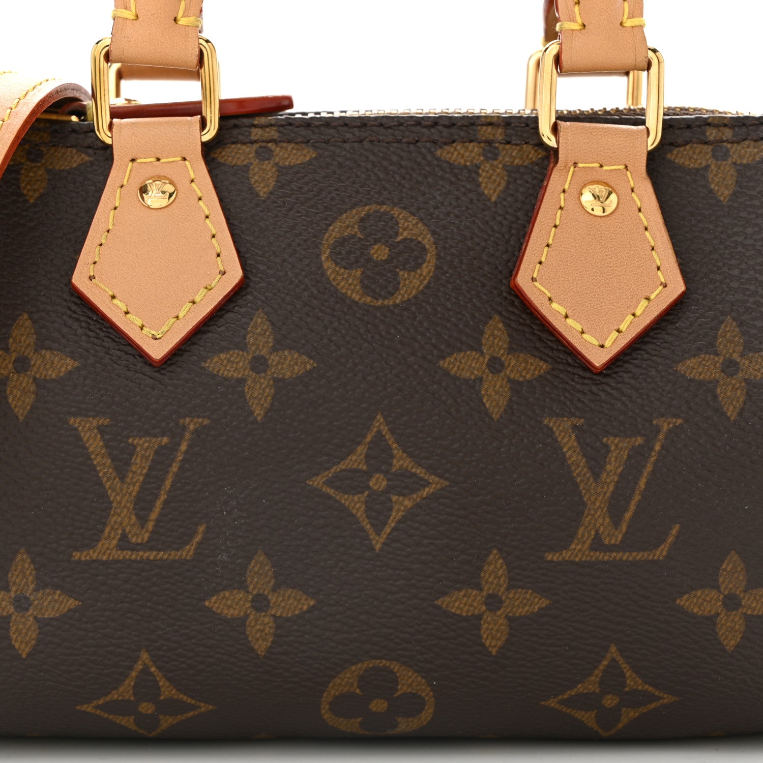 Louis Vuitton Monogram Nano Speedy Bandouliere 8 of 13