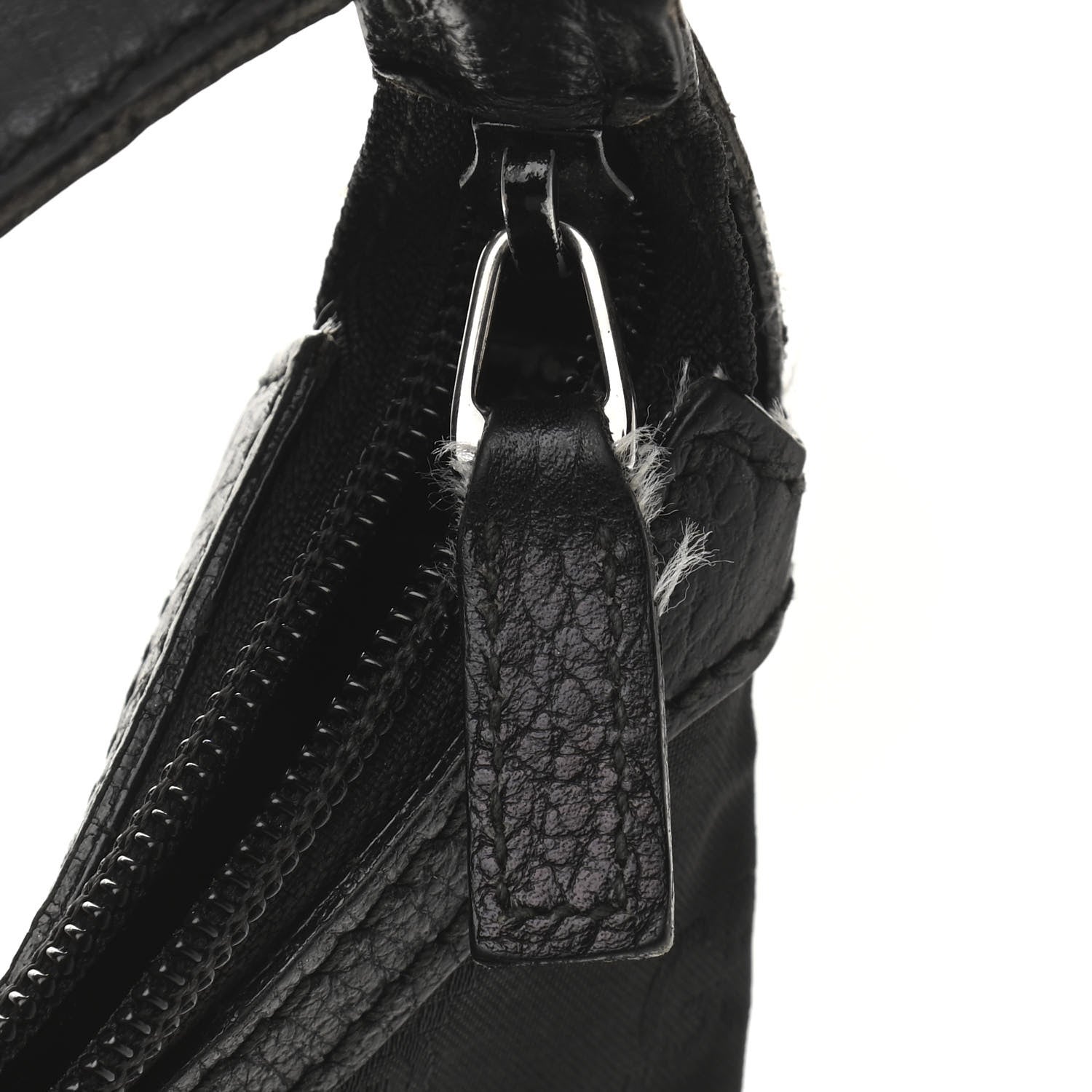 Gucci Nylon Monogram Large Princy Hobo Black 10 of 14