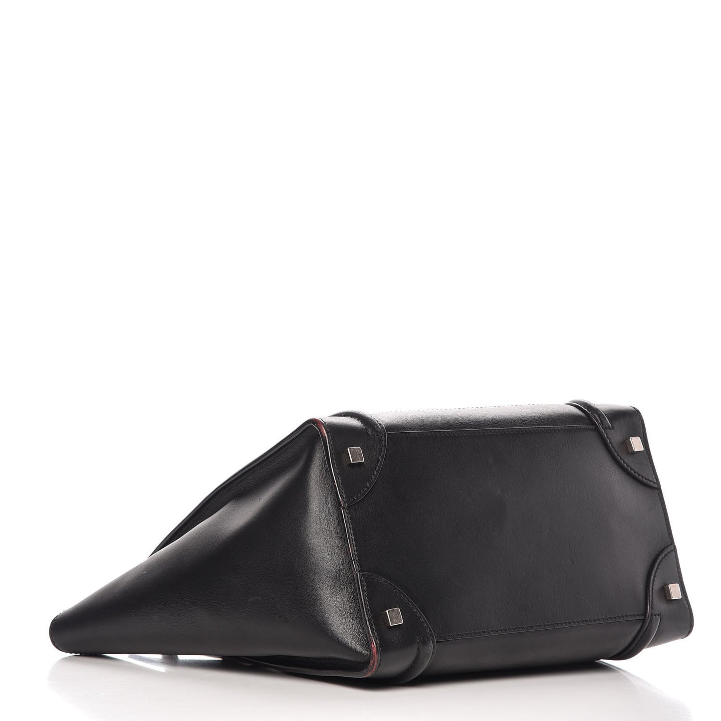 Smooth Calfskin Mini Luggage Black