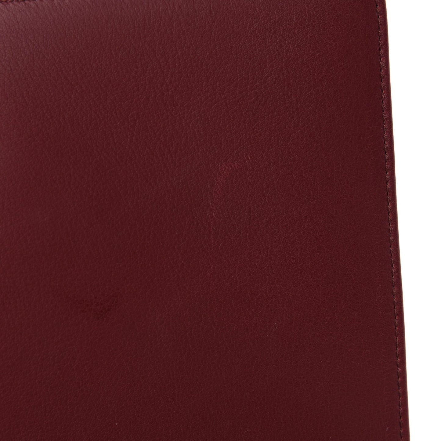 Calfskin Quilted New Medium Boy Flap Burgundy