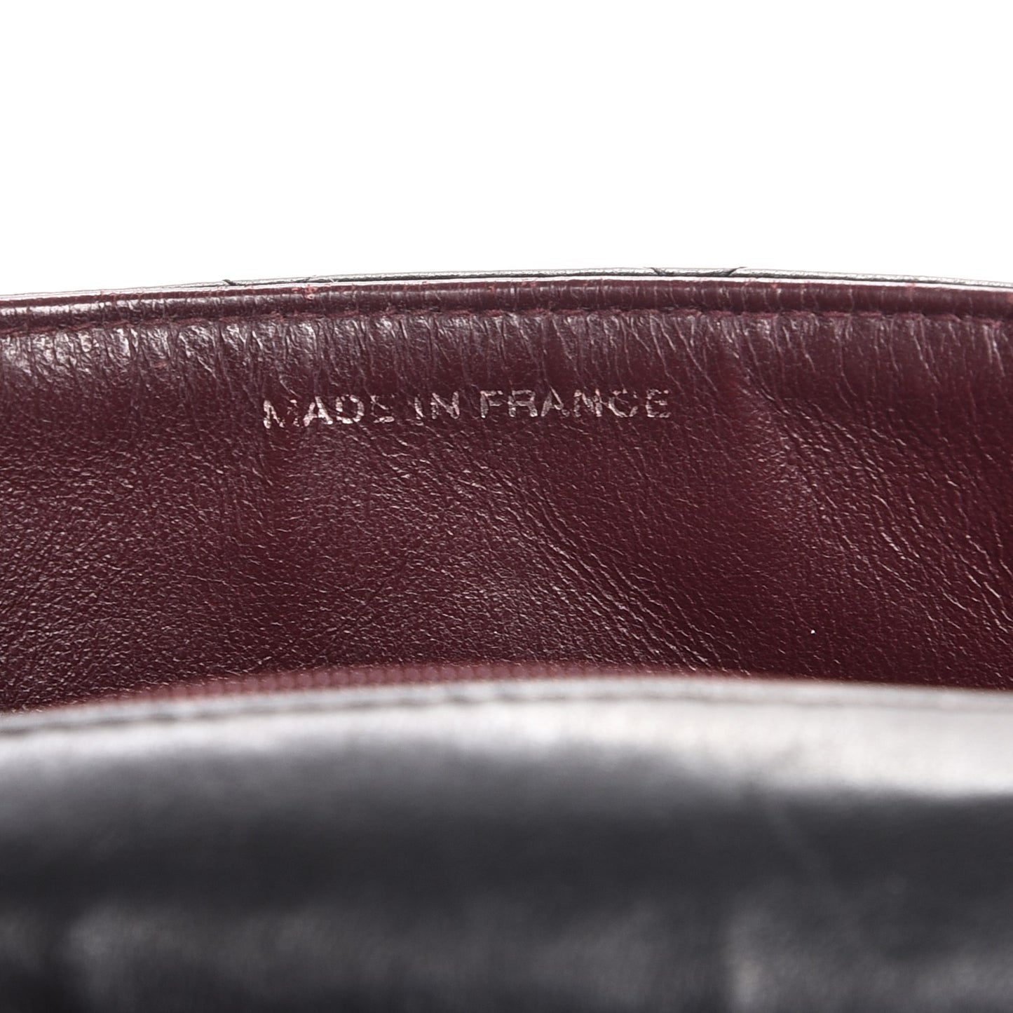 Lambskin Quilted Mini Square Flap Black
