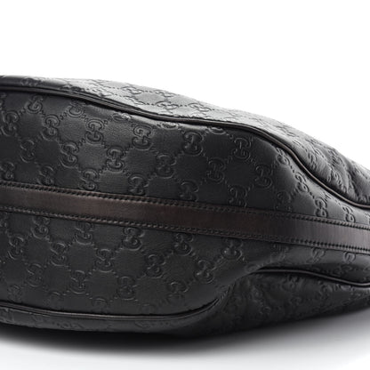Gucci Guccissima Large GG Twins Hobo Black 7 of 10