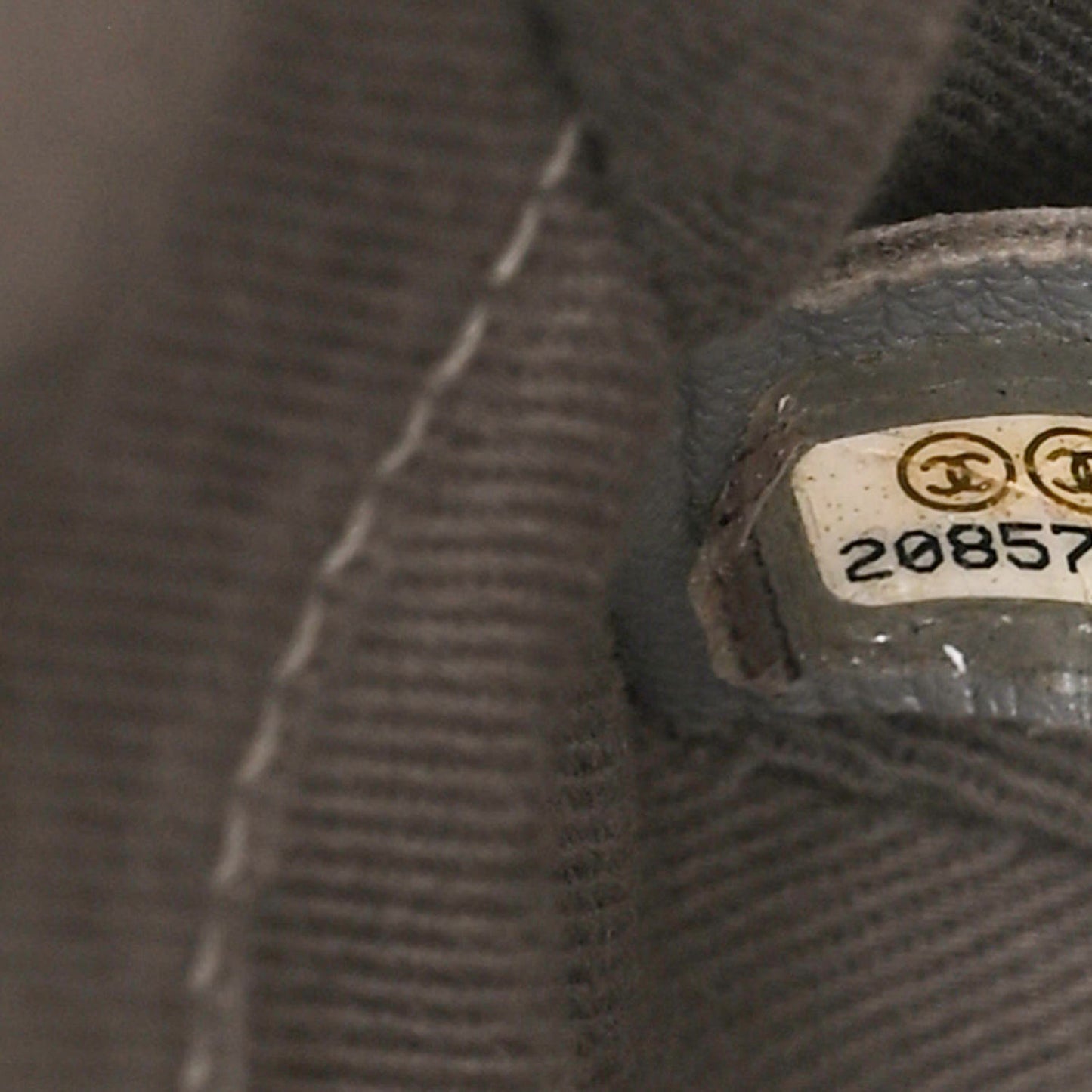 Canvas Large Deauville Tote Grey