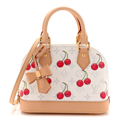Louis Vuitton LV X TM Monogram Cerises Alma BB White 1 of 10