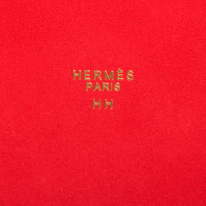 Hermes Porcelain Sellier Change Tray Rouge Or 4 of 5