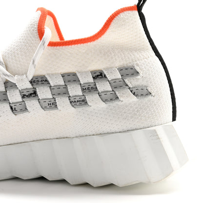 Hermes Flex Maille Bolduc Sneakers 36.5 White 9 of 13