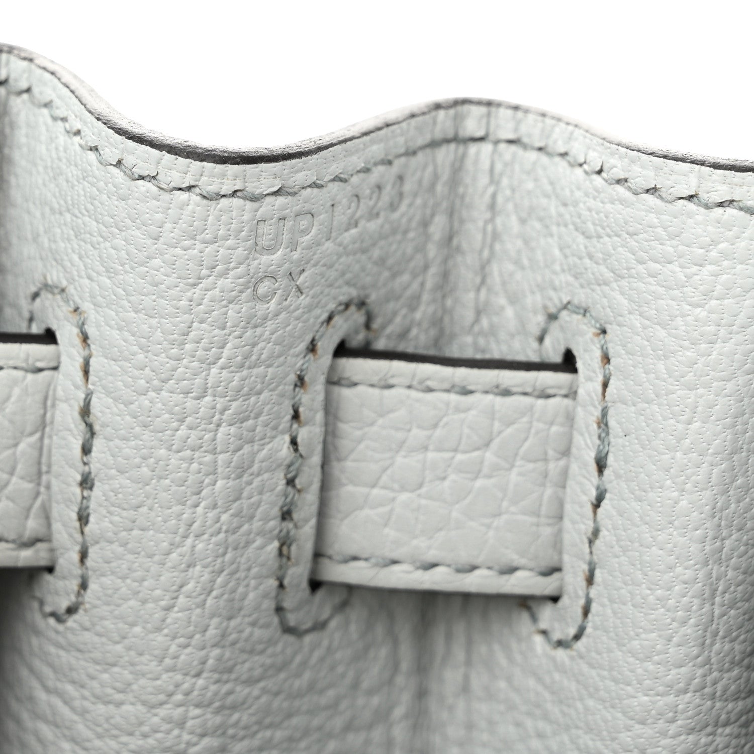 Hermes Togo Kelly Retourne 28 Bleu Pale 6 of 10