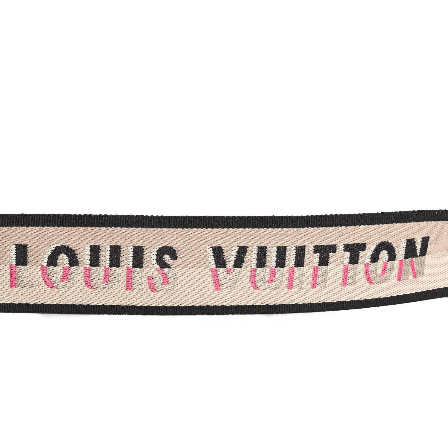 Louis Vuitton Jacquard Diane 20 Shoulder Strap Black 3 of 4