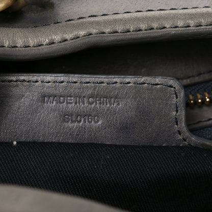 Givenchy Calfskin Braided Hobo Grey 6 of 10