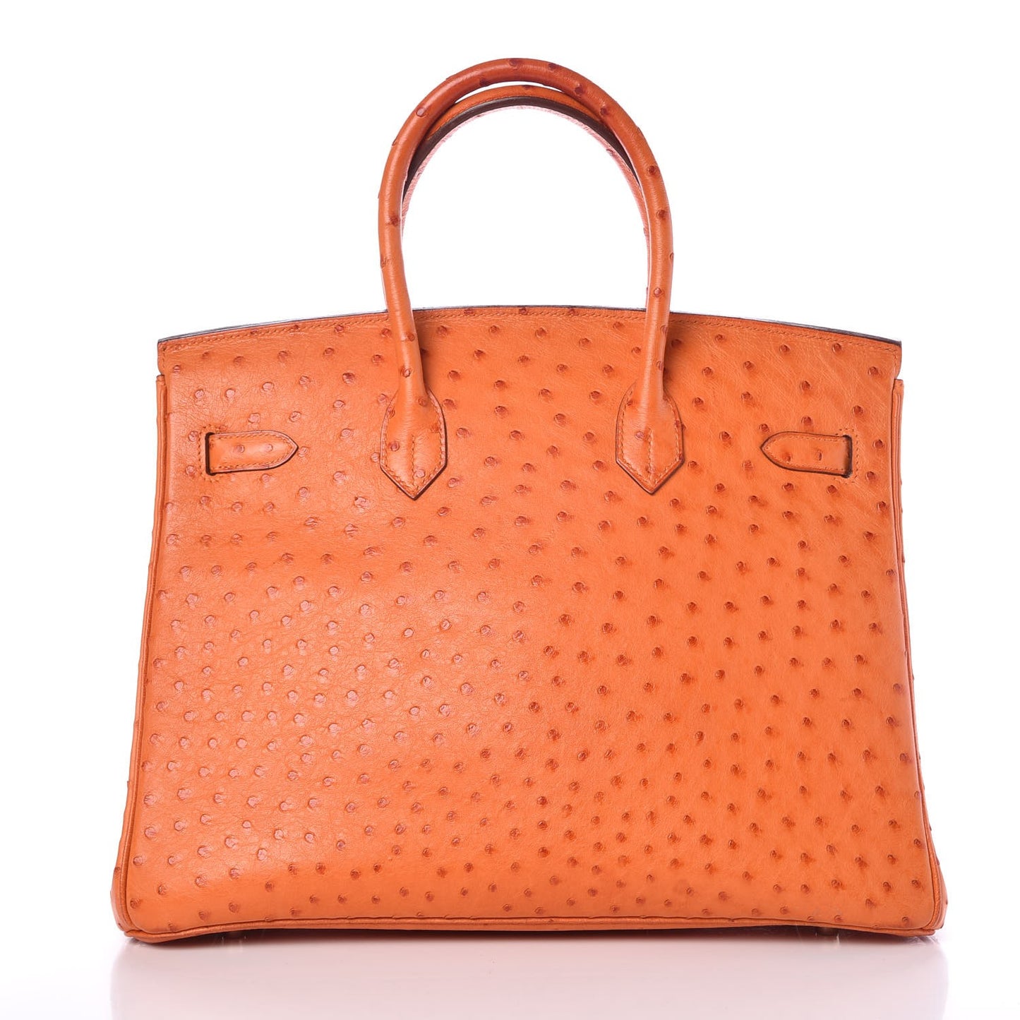 Ostrich Birkin 35 Orange