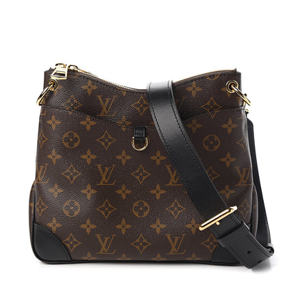 Louis Vuitton Monogram Odeon PM Black 1 of 10