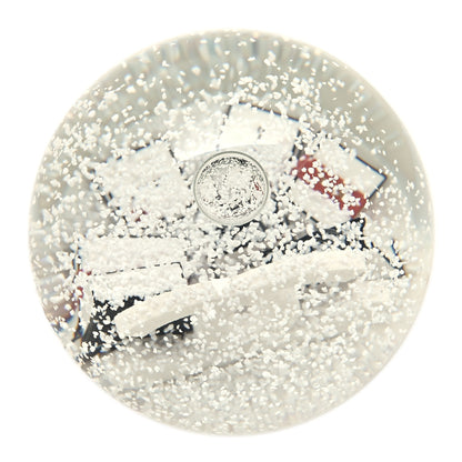 Chanel Glass CC Shopping Bag Snow Globe 6 of 8