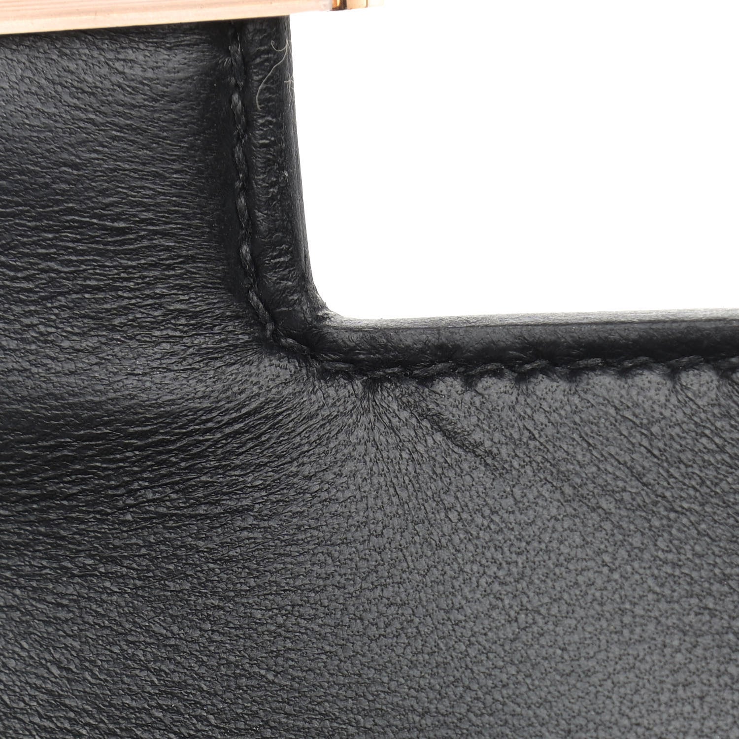 Hermes Madame Calfskin Constance 24 Black 13 of 14