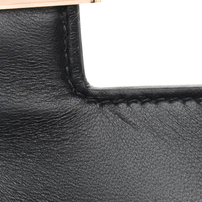 Hermes Madame Calfskin Constance 24 Black 13 of 14