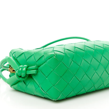 Bottega Veneta Nappa Intrecciato Mini Loop Camera Bag Parakeet 10 of 12