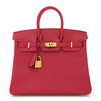 Hermes Swift Birkin 25 Rouge Casaque 1 of 11