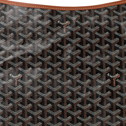 Goyard Goyardine Boheme Hobo Black Gold 9 of 12