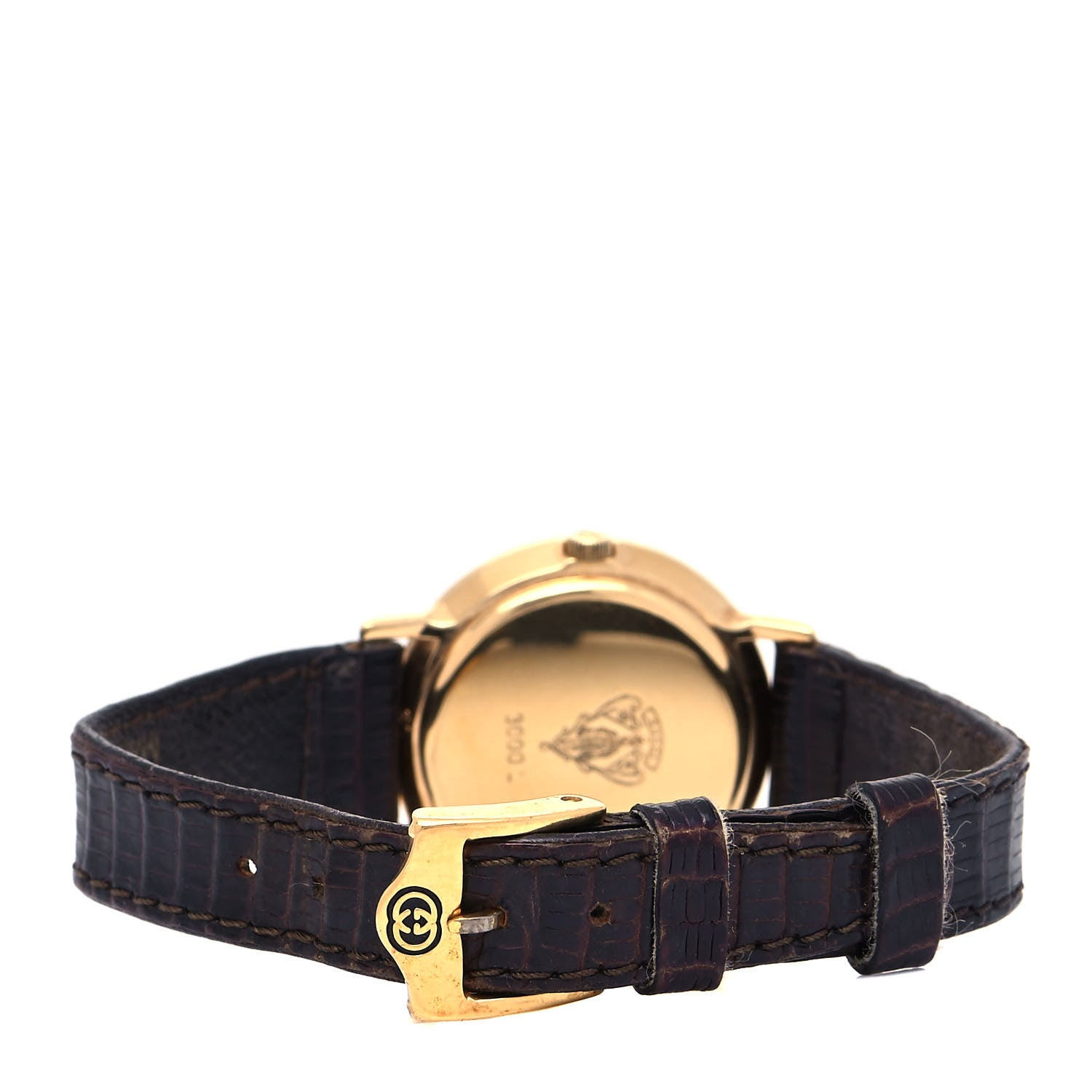 Gucci Stainless Steel Lizard 26mm 3000L Web Quartz Watch 3 of 4