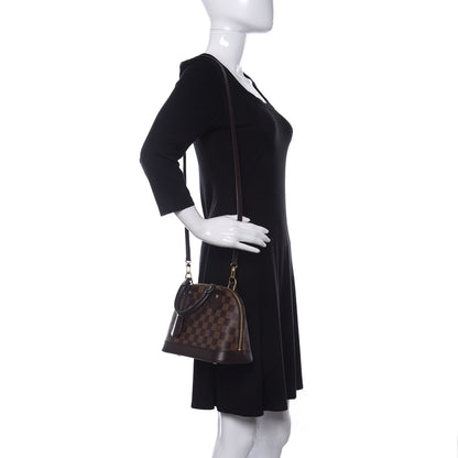 Louis Vuitton Damier Ebene Alma BB 2 of 12