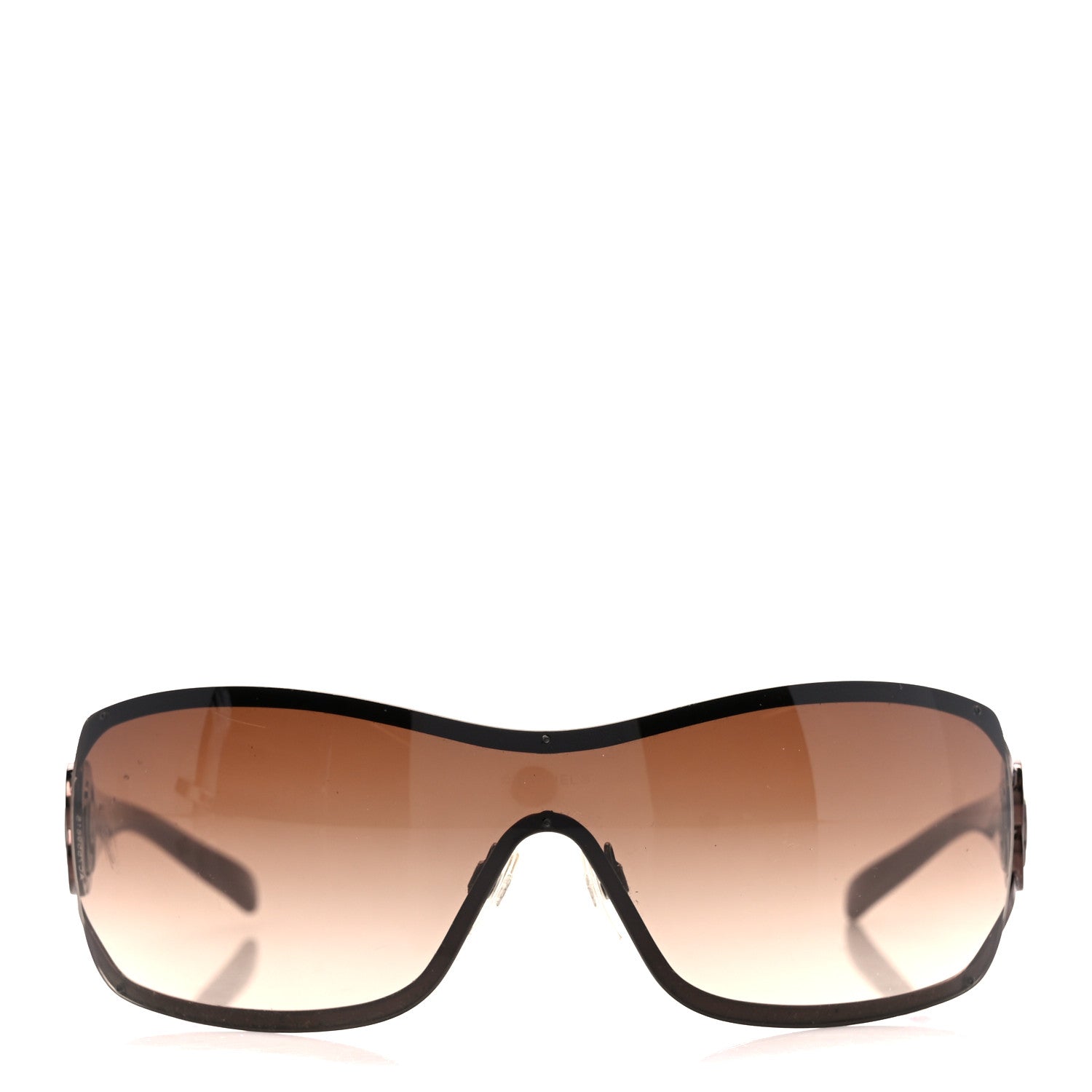 Chanel Swarovski Crystal Camellia CC Sunglasses 4164-B Bronze 2 of 7