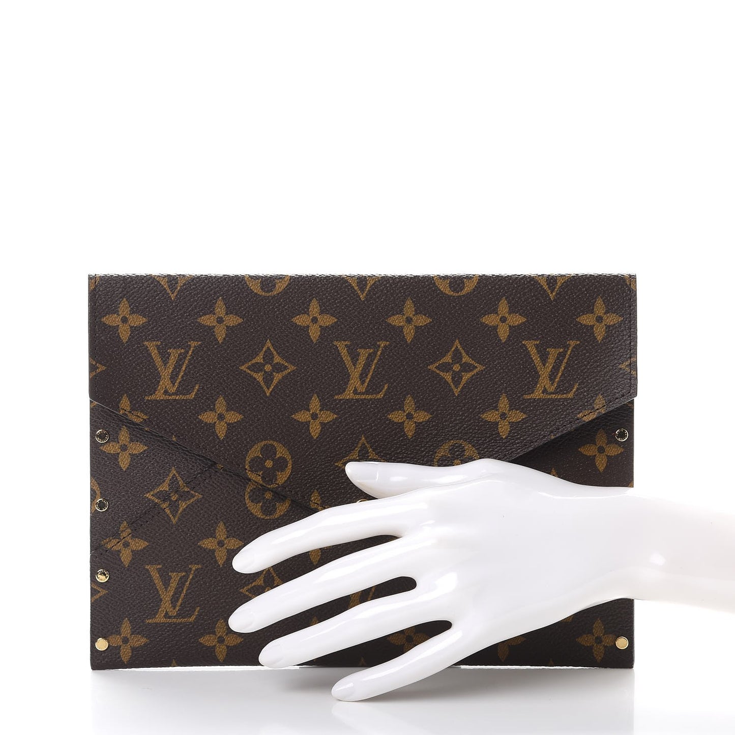 Monogram Rivets Enveloppe