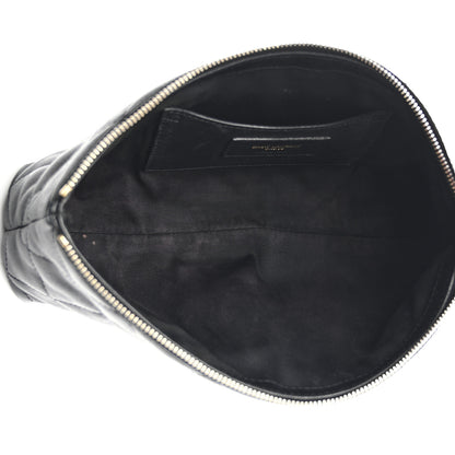 Saint Laurent Lambskin Quilted Maxi Icare Shopping Tote Black 6 of 12