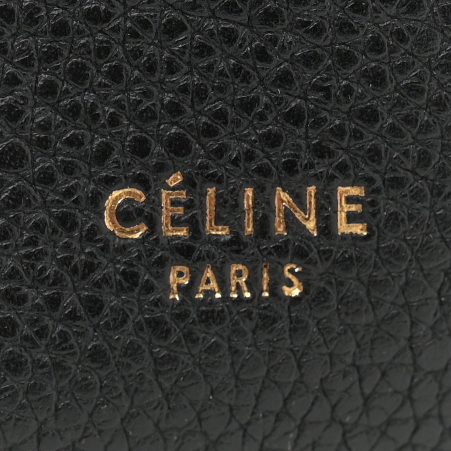 Celine Soft Grained Calfskin Small Sangle Bucket Bag Black 6 of 9