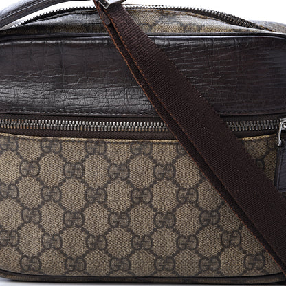 Gucci GG Plus Monogram Shoulder Bag Dark Brown 8 of 15