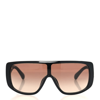 Chanel Acetate Shield Sunglasses 5495 Black 2 of 8