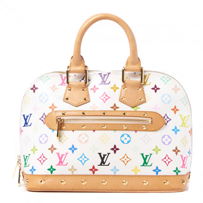 Louis Vuitton Monogram Multicolor Alma White 1 of 8