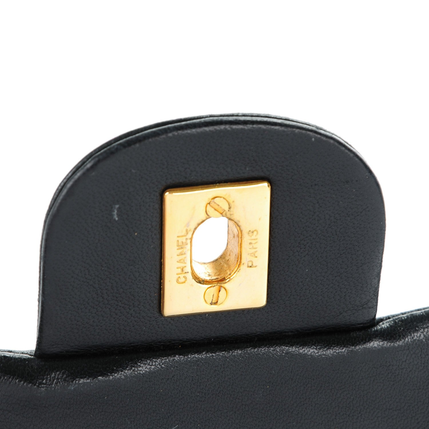 Chanel Lambskin Quilted Small Double Flap Black 6 of 8