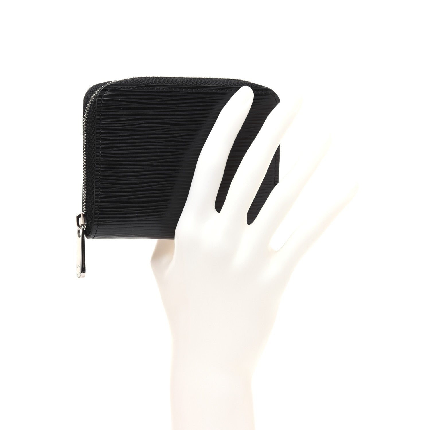 Louis Vuitton Epi Zippy Coin Purse Black 2 of 13