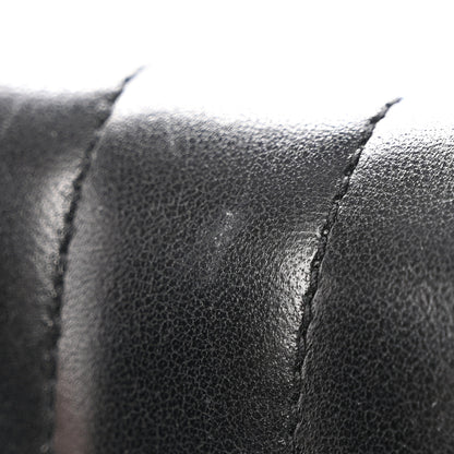 Saint Laurent Lambskin Matelasse Monogram Large Vicky Continental Wallet Black 10 of 14