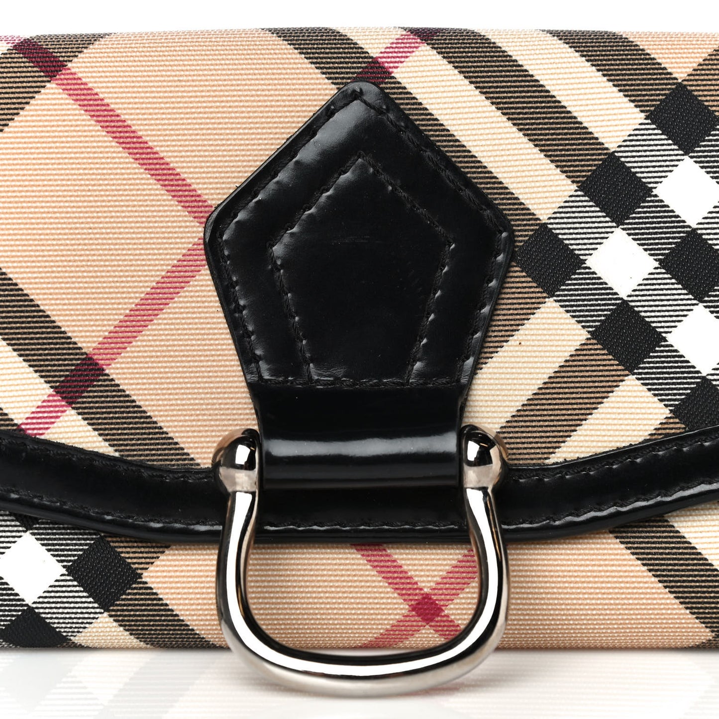 Nova Check Continental Wallet Black