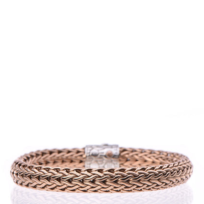 John Hardy Sterling Silver Bronze 10.5mm Classic Chain Bracelet 3 of 5