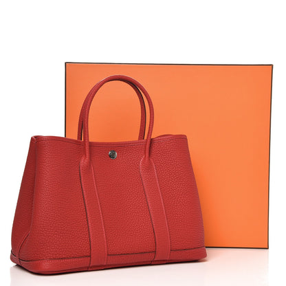Hermes Negonda Garden Party TPM 30 Rouge Garance 8 of 8