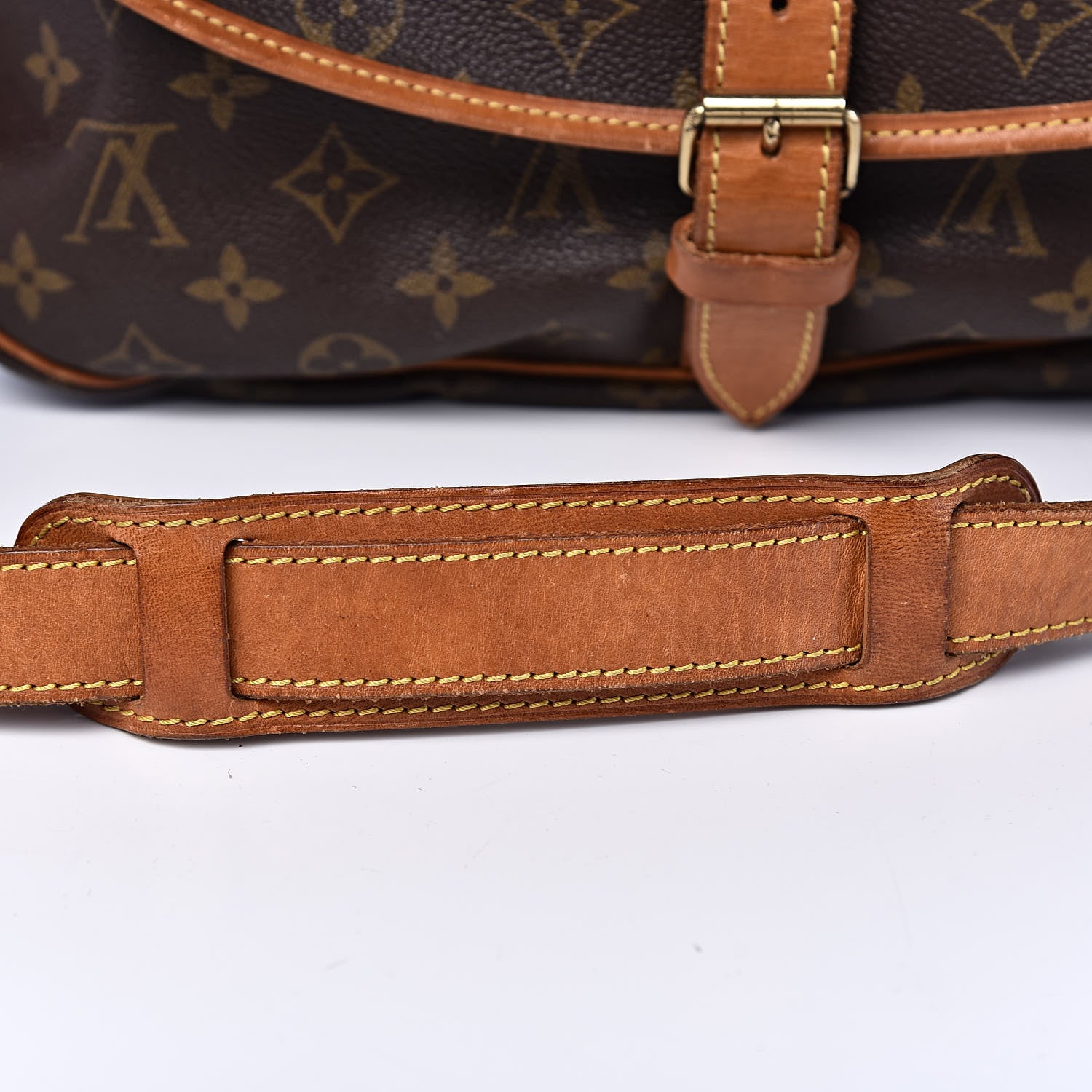 Louis Vuitton Monogram Saumur 35 14 of 19