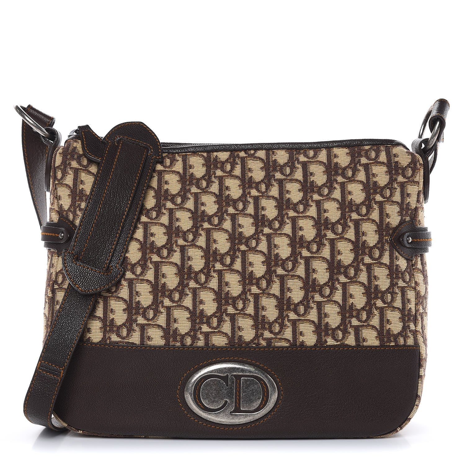 Christian Dior Monogram Messenger Brown 1 of 12