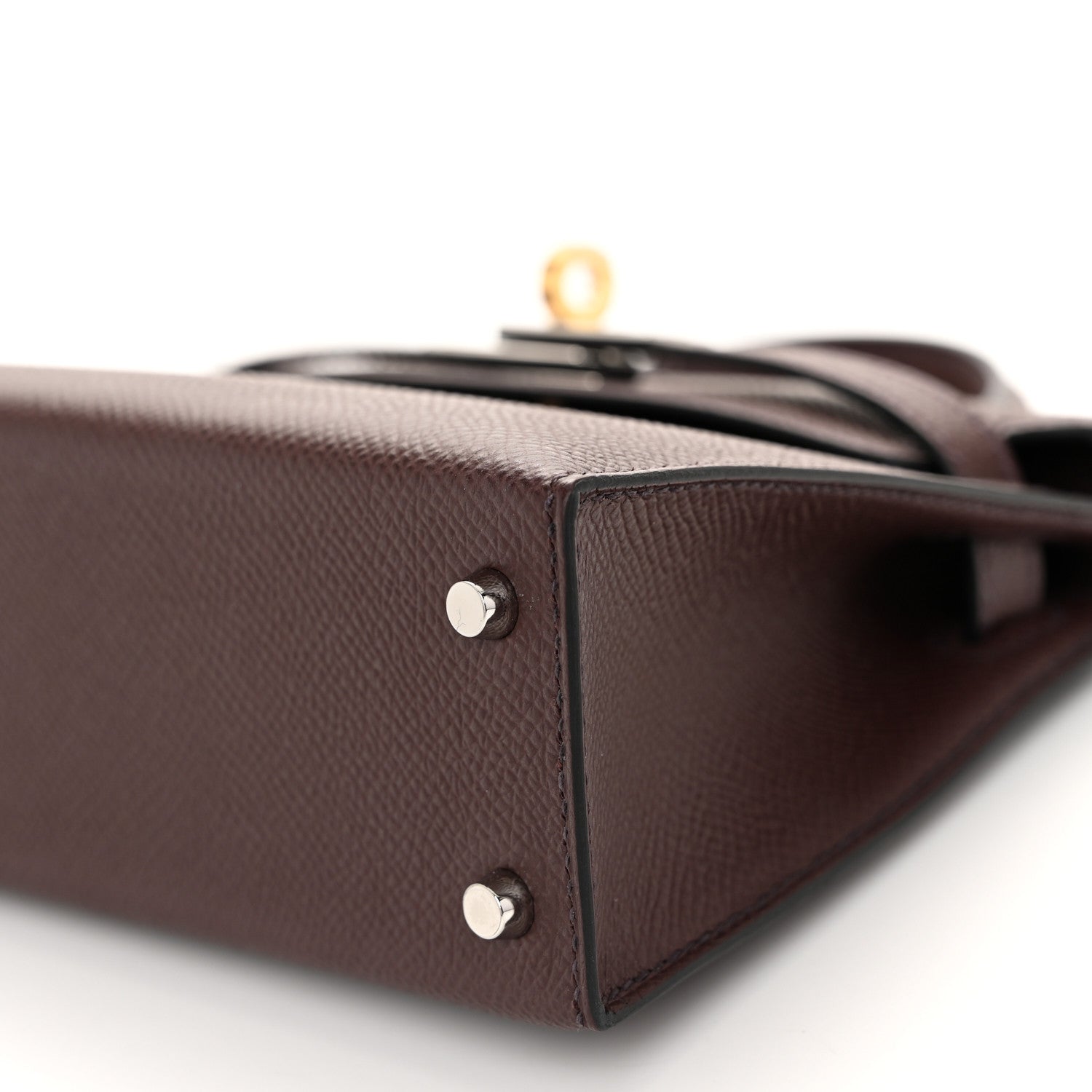 Hermes Epsom Mini Kelly Sellier 20 Rouge Sellier 10 of 13