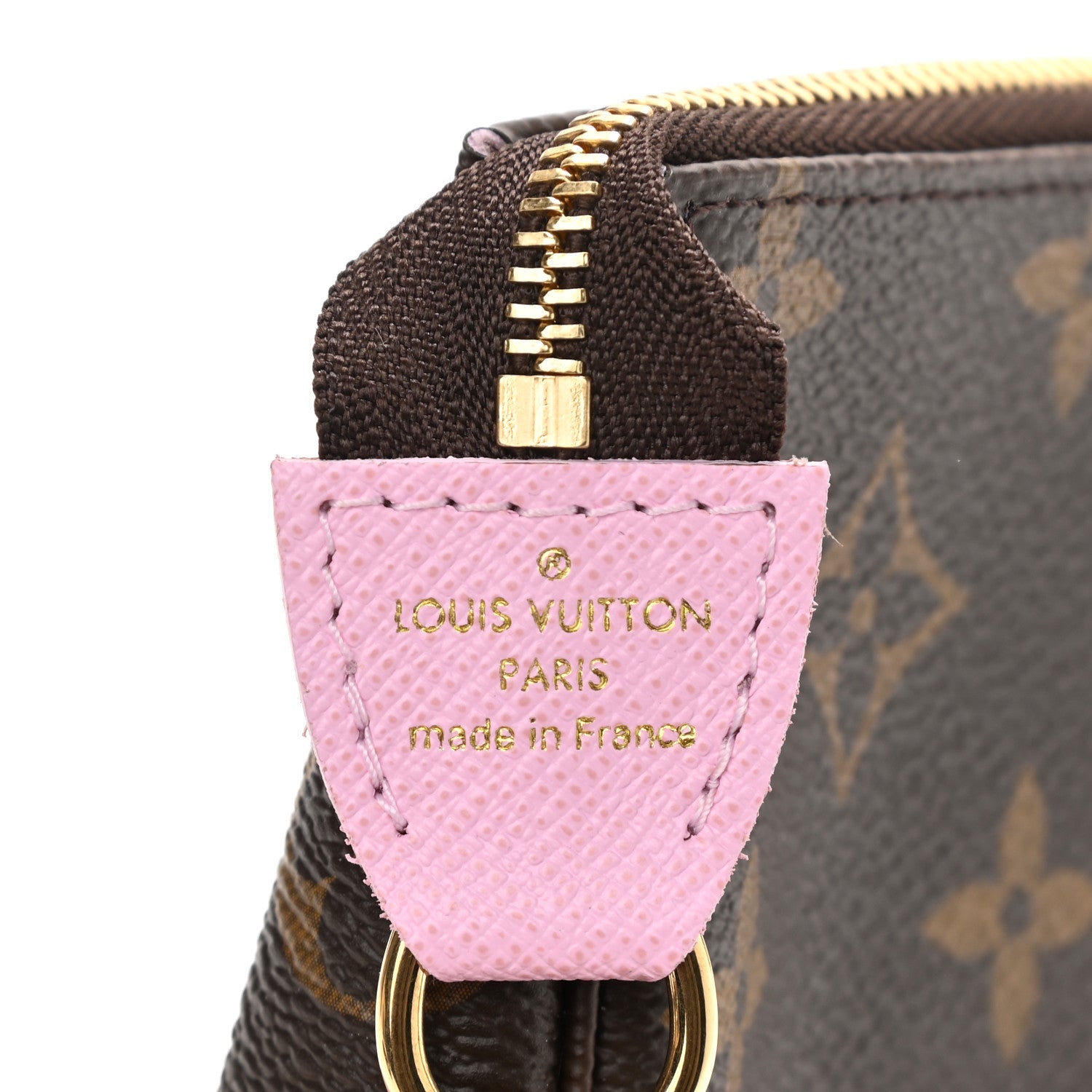 Louis Vuitton Monogram 2021 Christmas Animation Japanese Garden Mini Pochette Accessories Wisteria Pink 6 of 10