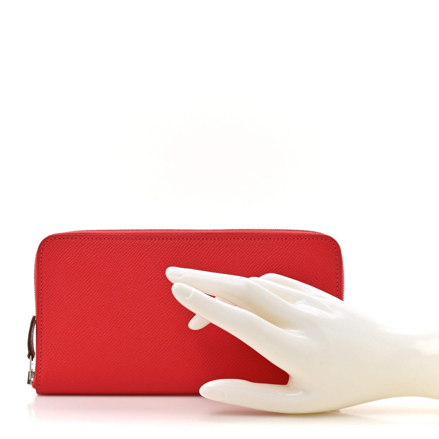 Hermes Epsom Silk'In Wallet Bougainvillea 2 of 9