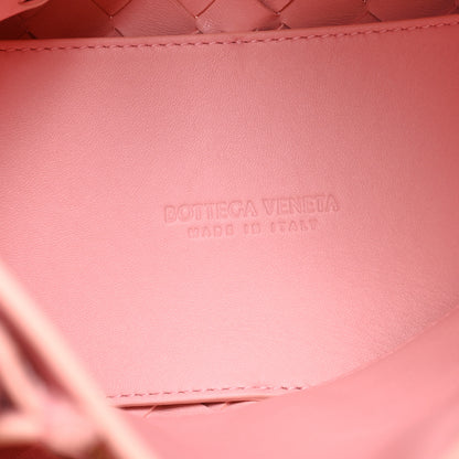 Bottega Veneta Nappa Intrecciato Small Andiamo Shoulder Bag Blush 7 of 10