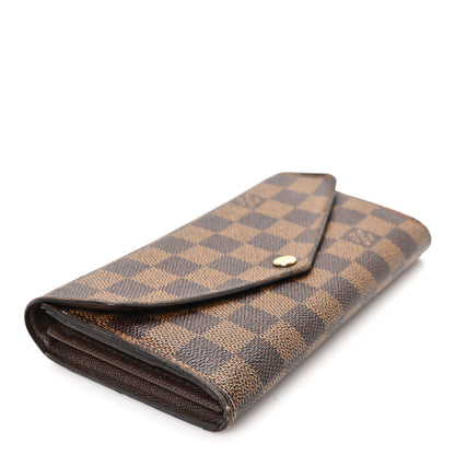 Louis Vuitton Damier Ebene Sarah Wallet NM 4 of 7