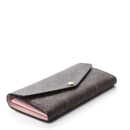 Louis Vuitton Monogram Sarah Wallet NM Rose Ballerine 4 of 6